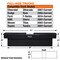 Buyers Products 23x27x71 Inch Gloss Black Diamond Tread Aluminum Gull Wing Truck Box 1720423 - alternate 10